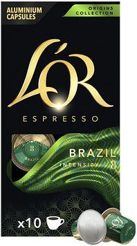 Кава в капсулах Nespresso L'OR Espresso Brazil 10 капсул 8711000573501 фото