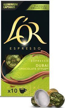 Кава в капсулах Nespresso L'OR Espresso Dubai Chocolate 10 капсул 8711000609064 фото