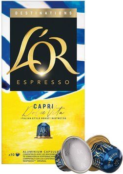 Кава в капсулах Nespresso L'OR Espresso Destinations Capri Dolce Vita 10 капсул 8711000597897 фото